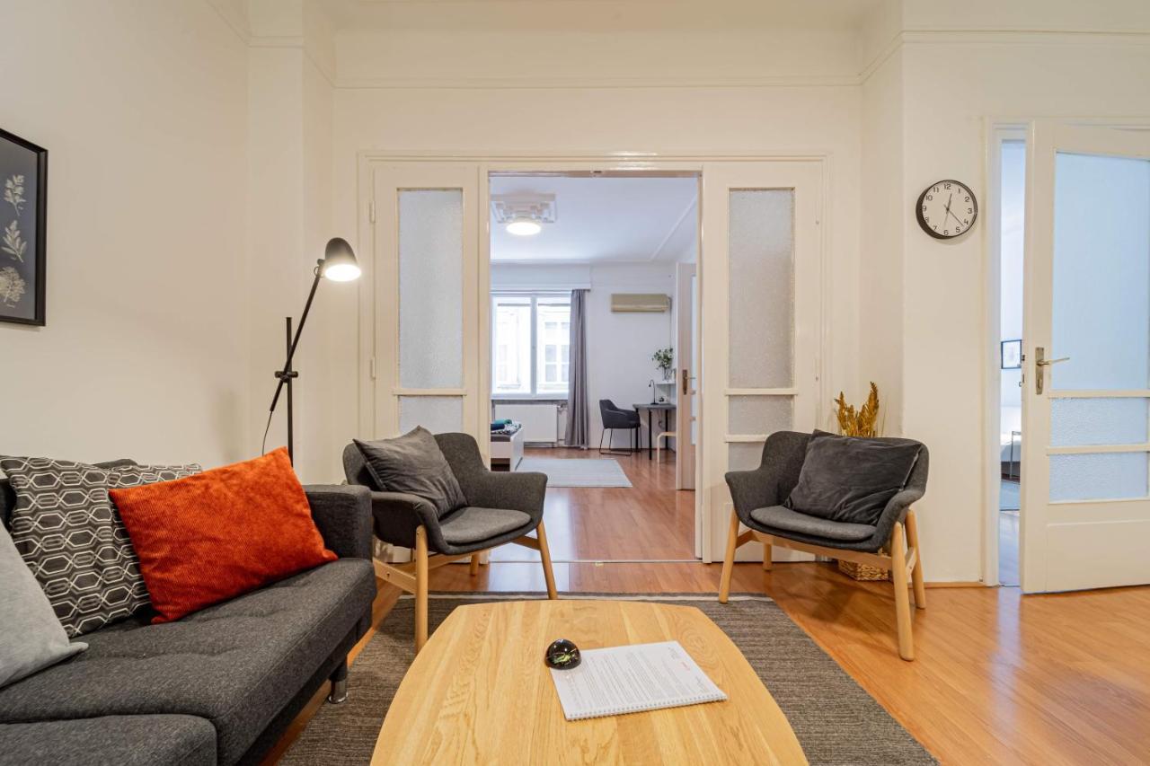 Central&Cozy Balcony!3Bdr 2Bth Budapest Exterior photo