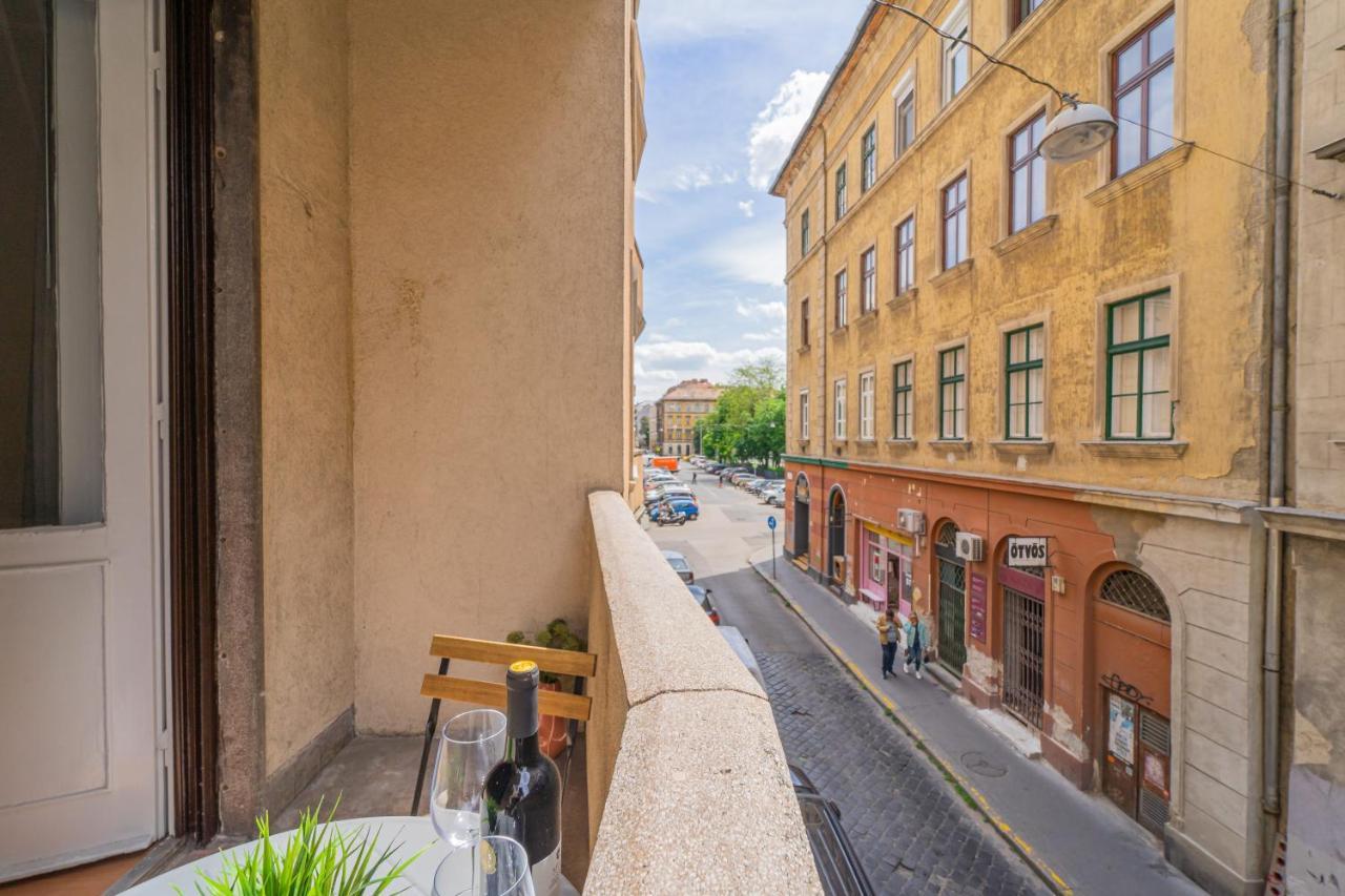 Central&Cozy Balcony!3Bdr 2Bth Budapest Exterior photo